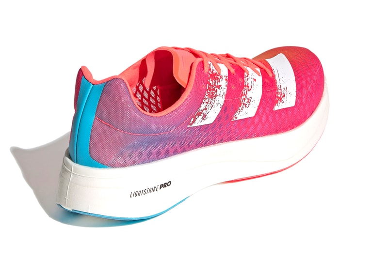 adidas adizero pro adios dream mile pink blue release information details fastest running shoe ever buy cop purchase