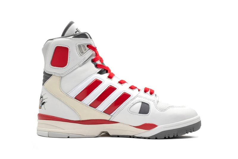 adidas Originals KC Torsion Artillery "CRYWHT/SCARLE/OWHITE" "CRYWHT/CBLACK/OWHITE" FZ0883 FZ0884 'Bill and Ted's Excellent Adventure' Wyld Stallyns Footwear 1991 Basketball OG Silhouette Remake Release Information Drop Date Closer Look High Tops