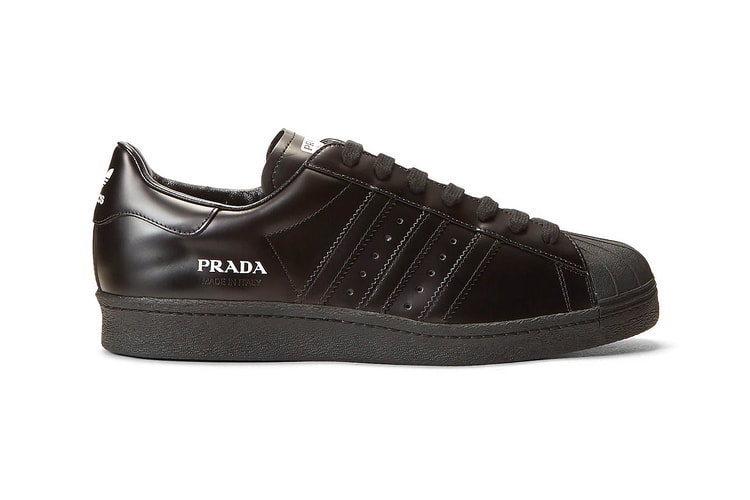 Prada and adidas' Premium Superstars Are Now Available