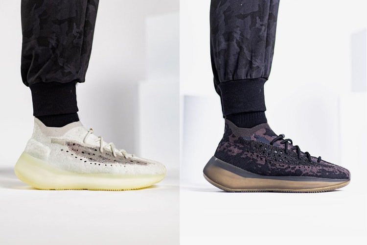 On-Foot Look at the adidas YEEZY BOOST 380 "Calcite Glow" and "Onyx"