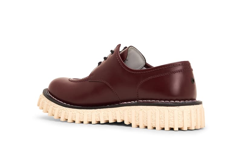 Adieu x Kickers Aktive Derby Shoes "Bordeaux" Leather "Camel" Suede Aktuelle Black Leather Loafers Chunky Sole Unit Fall Winter 2020 FW20 Footwear Shoes Formal Lace Ups Slip On Luxury Collaboration Release Information Limited Editon