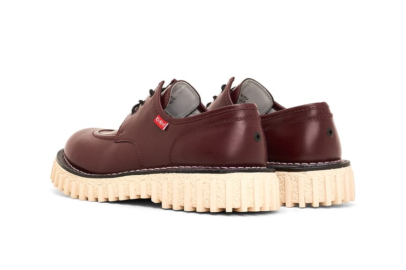 Adieu x Kickers Aktive Derby Shoes "Bordeaux" Leather "Camel" Suede Aktuelle Black Leather Loafers Chunky Sole Unit Fall Winter 2020 FW20 Footwear Shoes Formal Lace Ups Slip On Luxury Collaboration Release Information Limited Editon