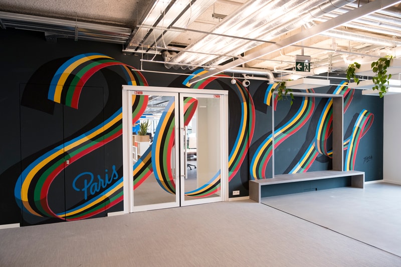 alexis tyrsa murals nike headquarters paris france
