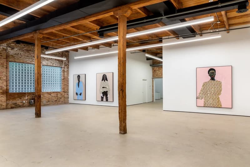 amoako boafo mariane ibrahim gallery exhibition paintings