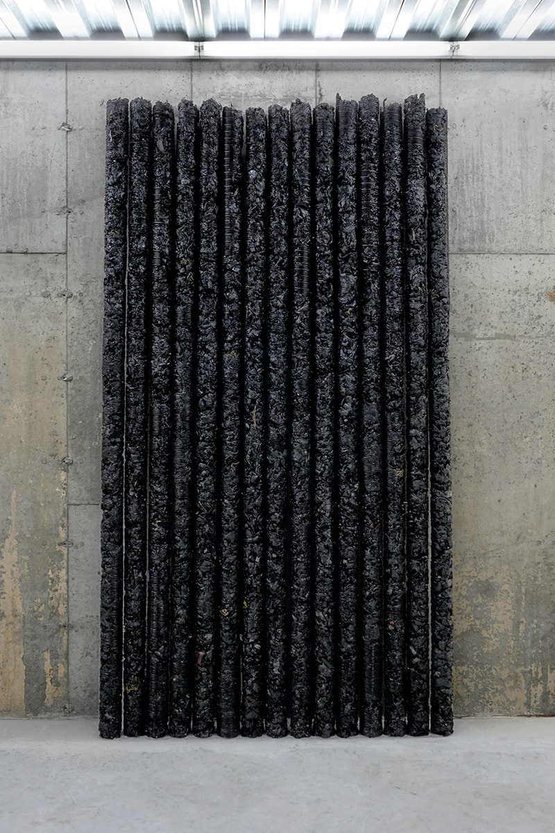 helmut lang saint laurent rive droite sculptures artwork details colette scraps unwanted pieces collaboration