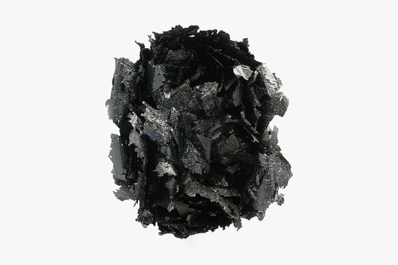 helmut lang saint laurent rive droite sculptures artwork details colette scraps unwanted pieces collaboration