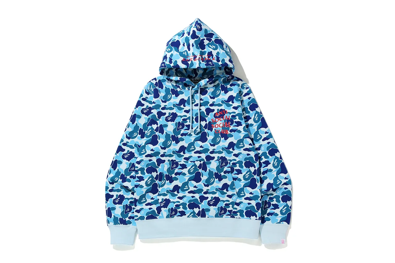 売り銀座BAPE x ANTI SOCIAL SOCIAL CLUB HOODIE パーカー