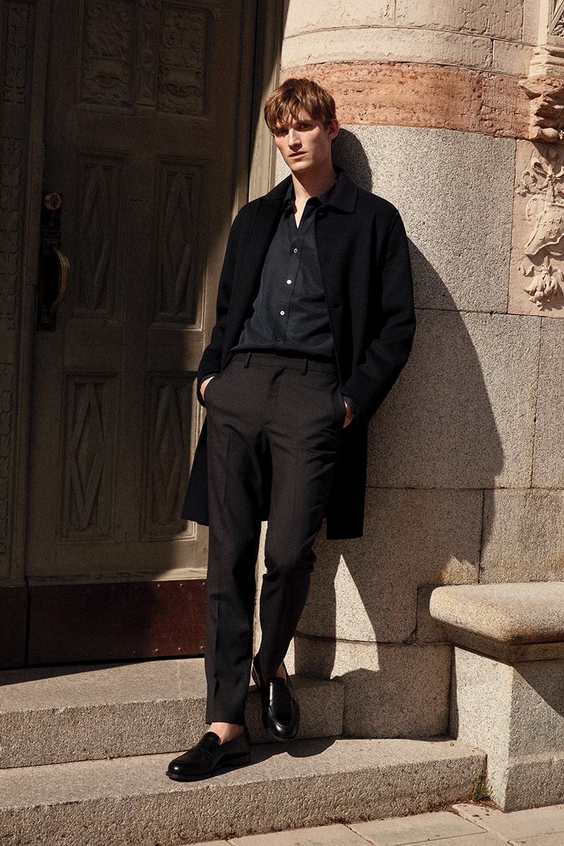 ARKET morjas penny loafer 2020 collaboration fw20 where to cop where to buy black tonal black 