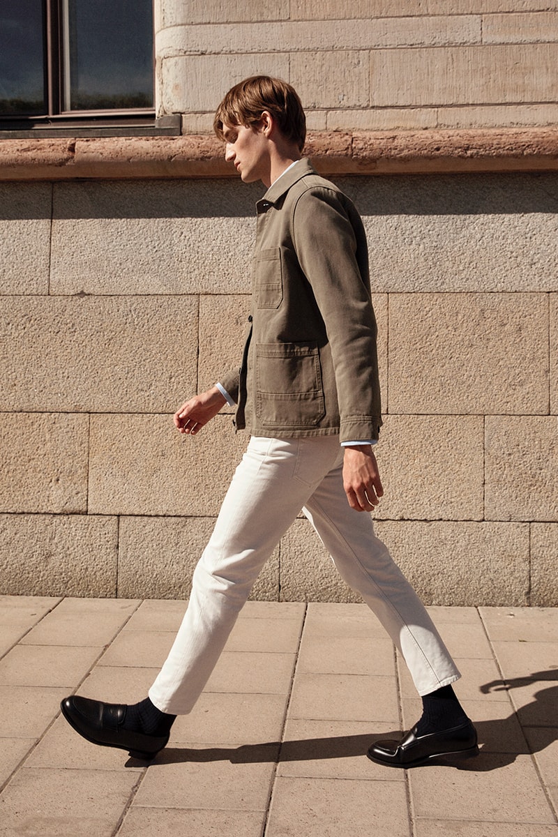 ARKET morjas penny loafer 2020 collaboration fw20 where to cop where to buy black tonal black 