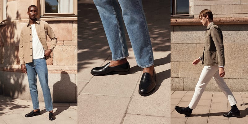 arket penny loafers