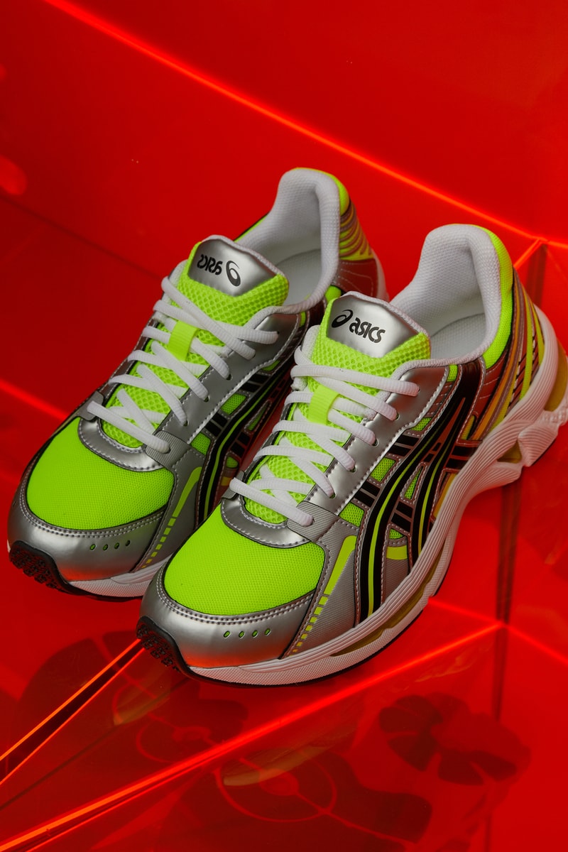 FLYTEFOAM™ Propel system GEL™ technology GEL-HELIOS™ running shoe trainer archives green gray premium suedes upper midsole construction airmesh