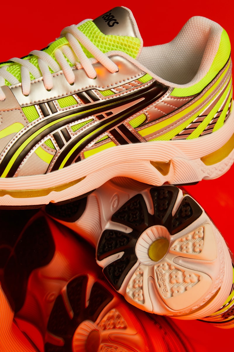 FLYTEFOAM™ Propel system GEL™ technology GEL-HELIOS™ running shoe trainer archives green gray premium suedes upper midsole construction airmesh