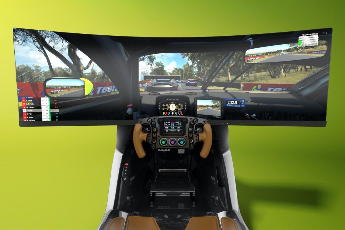 Curv Aston Martin Amr C01 гоночный симулятор суперкар для домашних игр 