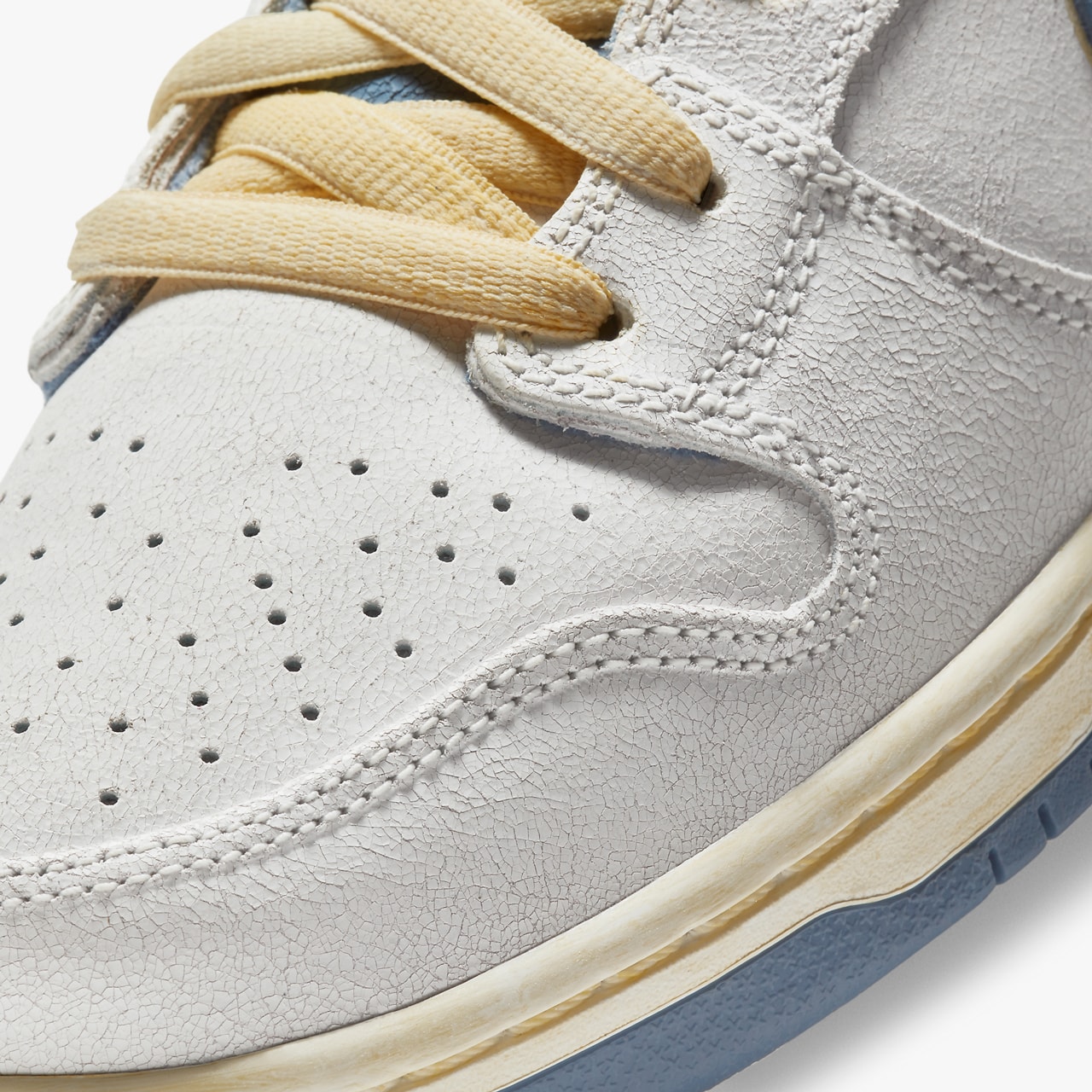 atlas nike sb skateboarding dunk high lost at sea cream white yellow blue cz3334 100 official release date info photos price store list buying guide