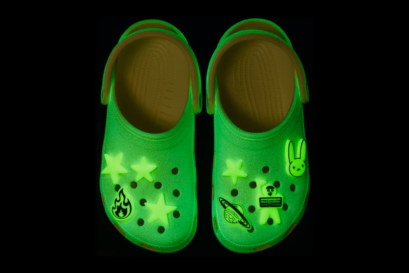 Bad Bunny X Crocs Glow In The Dark Clogs Hypebeast