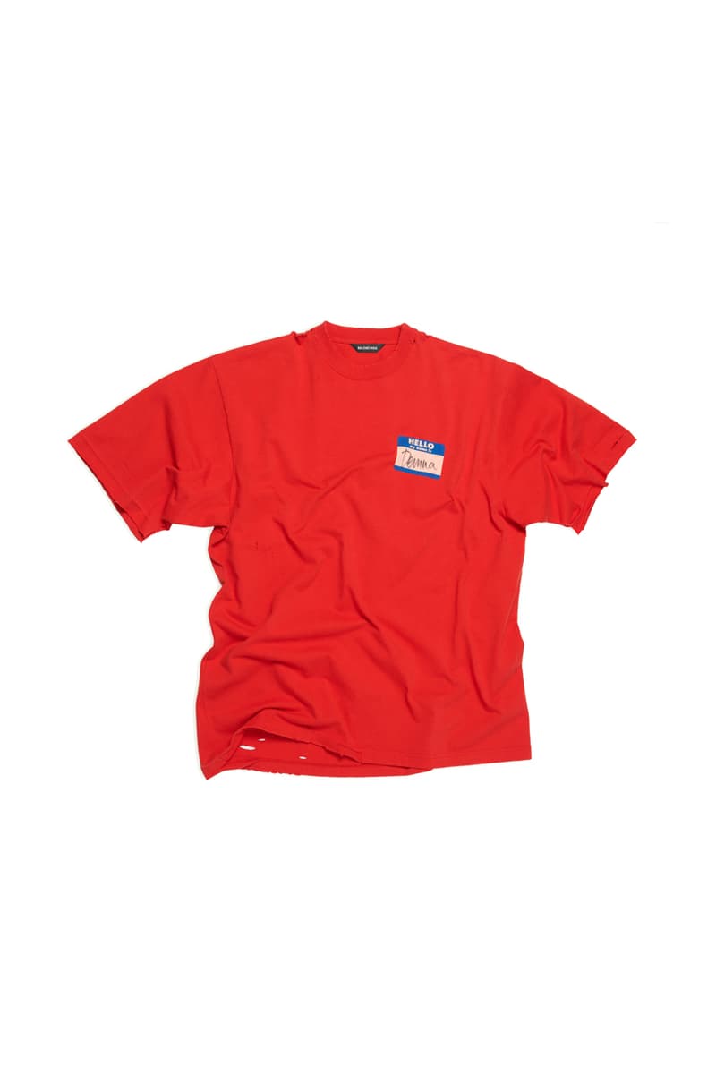 Balenciaga on Apple Music Playlist Artistic Director Demna Gvasalia "Hello, My Name Is Demna" Merchandise Merch Clothing T-Shirts Limited Edition Musicians