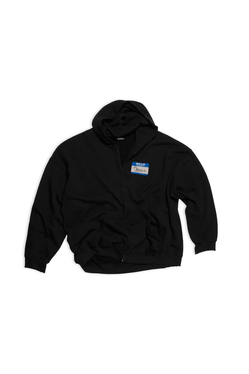 Balenciaga on Apple Music Playlist Artistic Director Demna Gvasalia "Hello, My Name Is Demna" Merchandise Merch Clothing T-Shirts Limited Edition Musicians