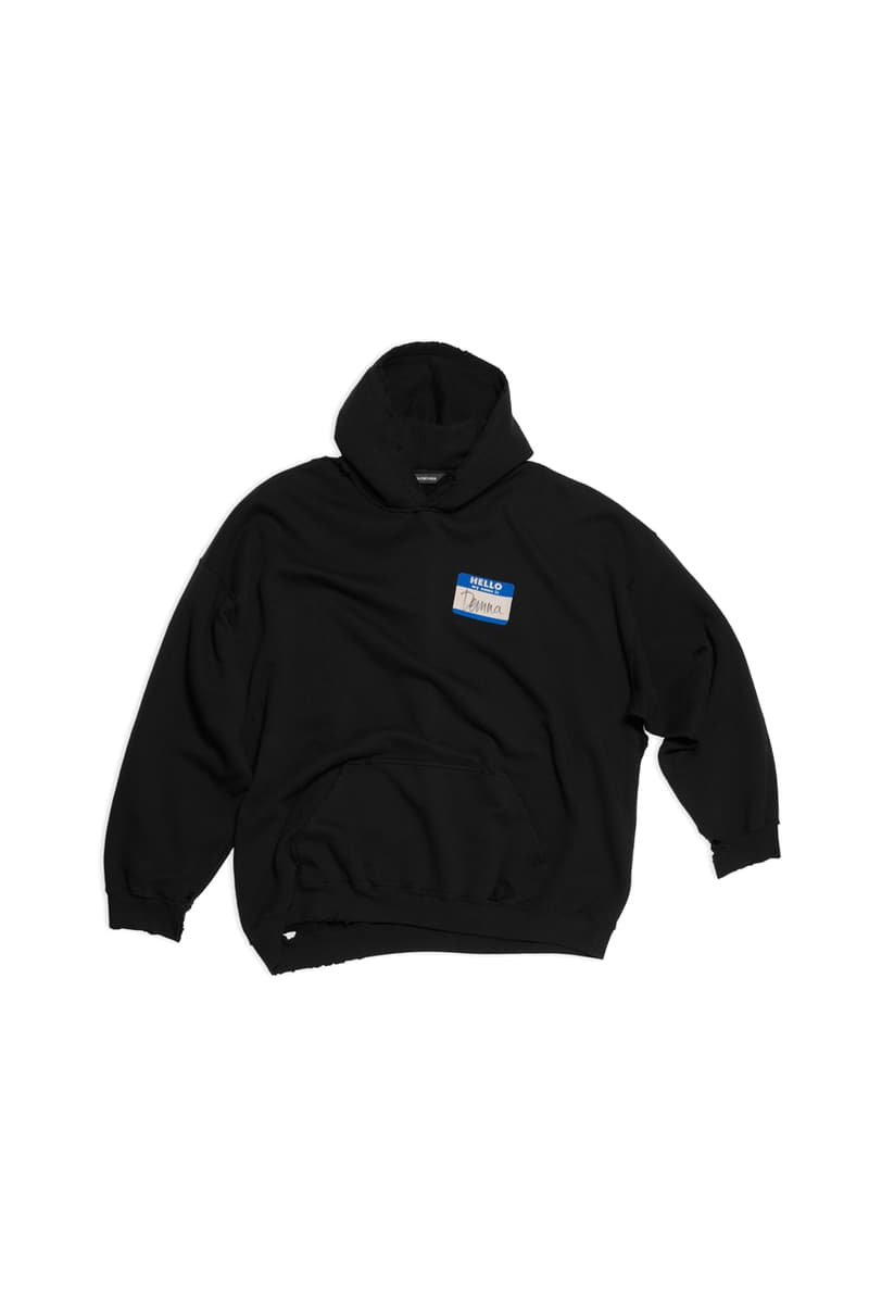 Balenciaga on Apple Music Playlist Artistic Director Demna Gvasalia "Hello, My Name Is Demna" Merchandise Merch Clothing T-Shirts Limited Edition Musicians