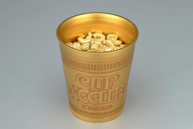 Bandai SPIRITS Celebrates 50 Years of Cup Noodle With Golden Model
