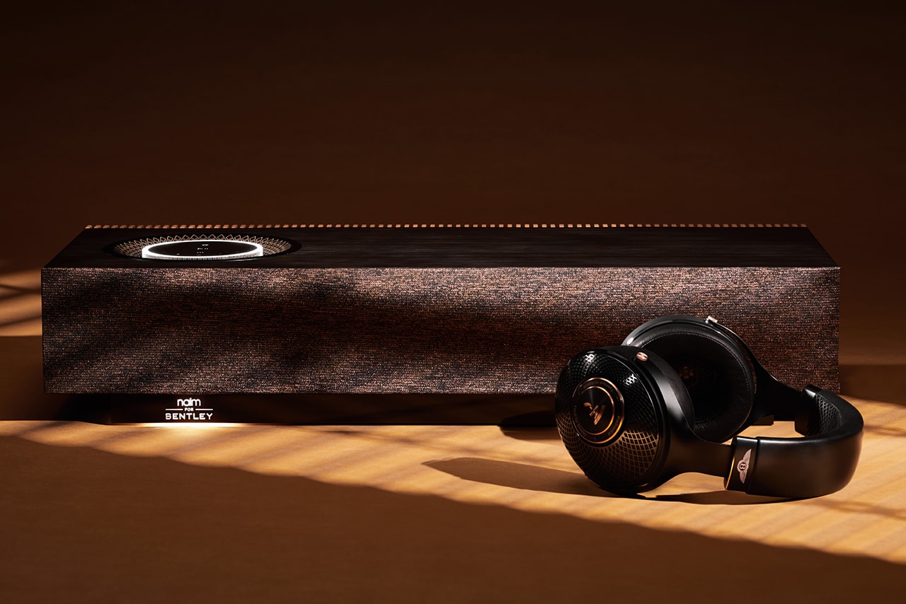Bentley Naim Mu-so Special Edition Home Speaker Homeware Tech Focal Radiance Headphones Release Information Luxury Sound Experience Leather Wood British 