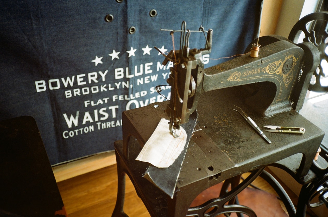 bespoke denim bowery blue takayuki echigoya japan brooklyn new york custom jeans levis hand sewn 