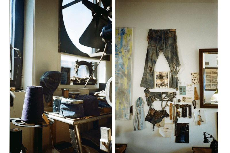 bespoke denim bowery blue takayuki echigoya japan brooklyn new york custom jeans levis hand sewn 