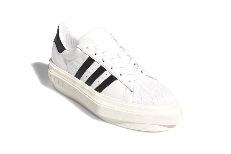Beyoncé x adidas Originals Superstar Platform "Cloud White/Core Black/Off White" FY7730 Shell Toe Sneaker Collaboration Queen B Release Information Closer First Look Shoe Three Stripes 