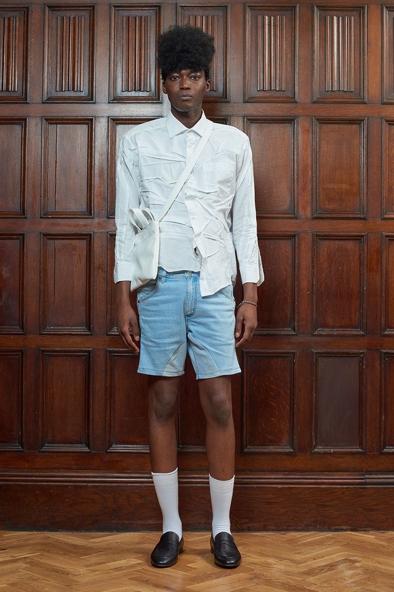 bianca saunders london fashion week spring summer 2021 wrangler denim interview information first look exclusive