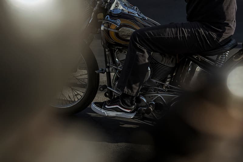 Blends x Born Free x Vans Vault OG Old Skool LX Collaboration Release Information Closer Look Drop Date Footwear South California Los Angeles LA Sneaker Jazz Stripe Red White Blue America USA Bikers Suede Tumbled Leather