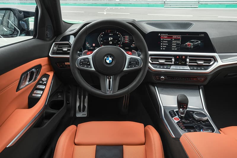 bmw m3 m4 coupe sedan competition unveil grille 2021