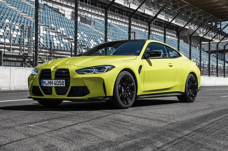 bmw m3 m4 coupe sedan competition unveil grille 2021 