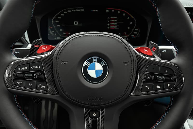 bmw m3 m4 coupe sedan competition unveil grille 2021