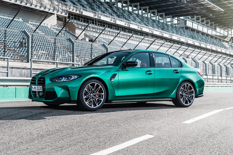 bmw m3 m4 coupe sedan competition unveil grille 2021 