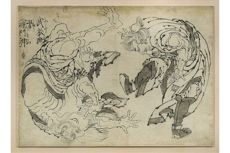 British Museum Acquires 103 Hokusai Drawings 'Great Picture Book of Everything' 1829 small-scale artwork