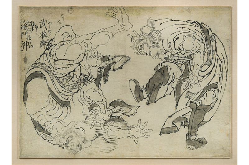British Museum Acquires 103 Hokusai Drawings 'Great Picture Book of Everything' 1829 small-scale artwork