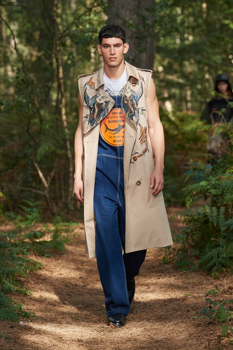 Burberry Spring/Summer 2021 Runway Collection ss21 in bloom riccardo tisci mens womens twitch anne imhof Erykah Badu, Rosalía, Steve Lacy Bella Hadid 