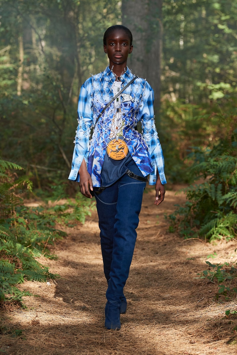 Burberry Spring/Summer 2021 Runway Collection ss21 in bloom riccardo tisci mens womens twitch anne imhof Erykah Badu, Rosalía, Steve Lacy Bella Hadid 