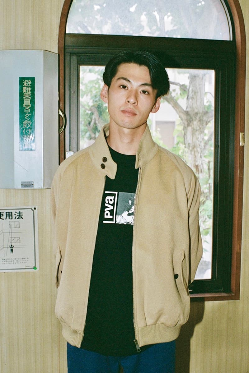 CABARET POVAL's FW20 Collection Combines Skate With Ivy League Lookbook skateboarding fashion
