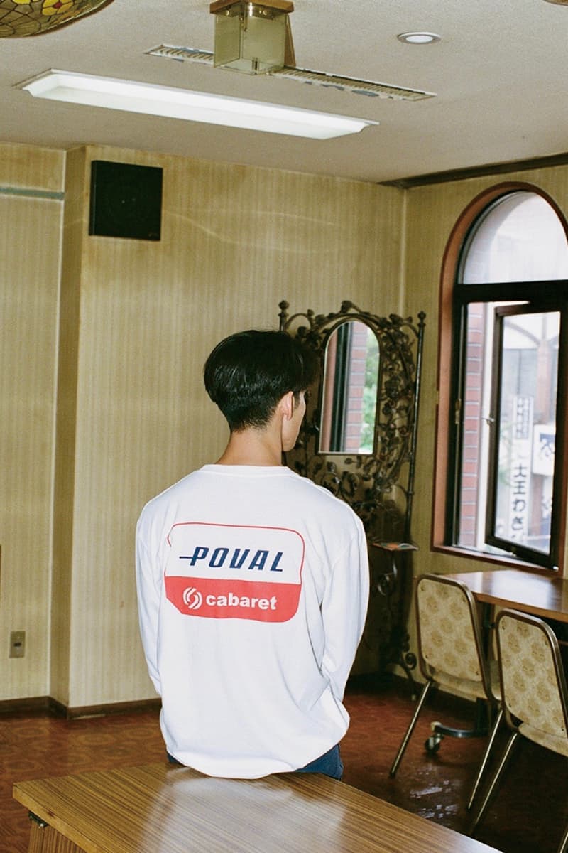 CABARET POVAL's FW20 Collection Combines Skate With Ivy League Lookbook skateboarding fashion 