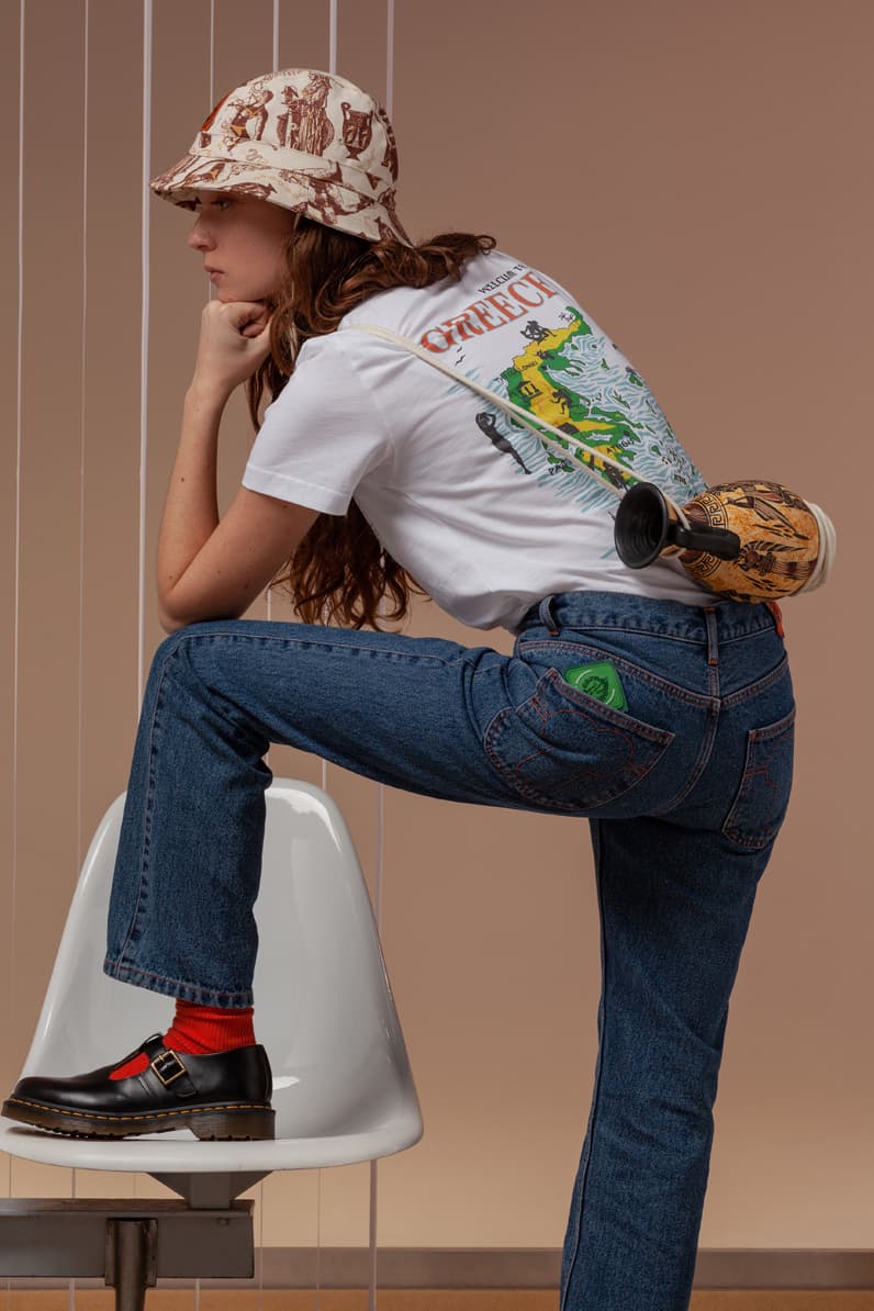 Carne Bollente "THE ODYSSEX" Fall/Winter 2020 Collection Lookbook Sex Greece Art History Culture Statues Mens Womens Clothing Accessories HIJIRI ENDO THÉODORE FAMERY AGOSTON PALINKO