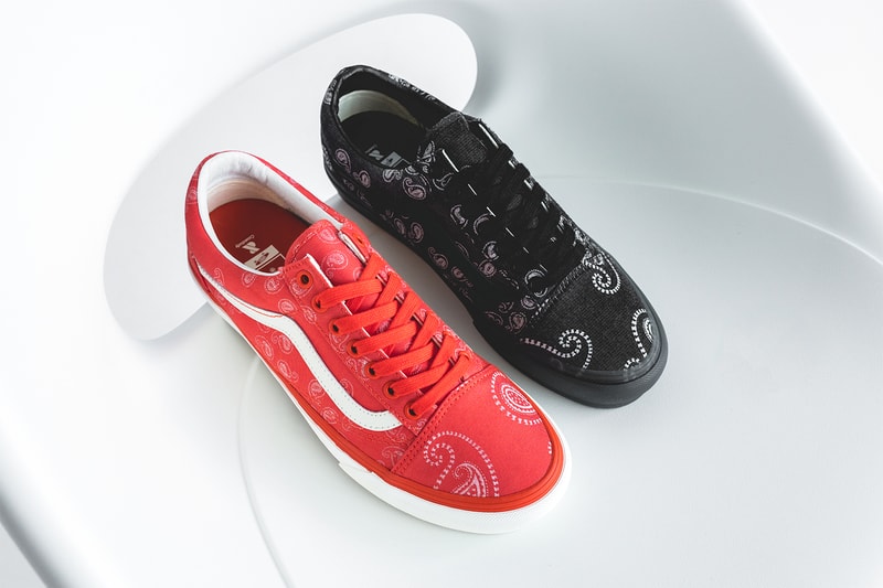 Case Study x Vault by Vans Paisley Old Skool Boontheshop sneaker kicks footwear South Korea old skool  