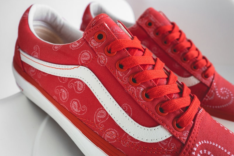 Case Study x Vault by Vans Paisley Old Skool Boontheshop sneaker kicks footwear South Korea old skool  