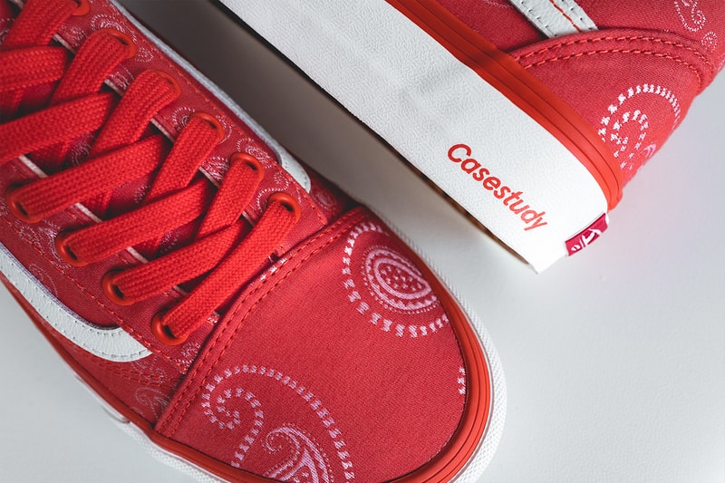Case Study x Vault by Vans Paisley Old Skool Boontheshop sneaker kicks footwear South Korea old skool  