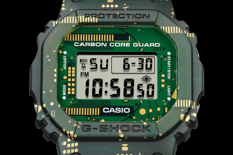 CASIO's G-SHOCK DWE-5600CC Allows for Interchangeable Bezels straps rubber sports watches Japan Casio 