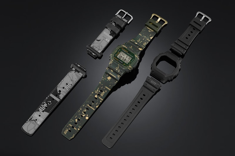 CASIO's G-SHOCK DWE-5600CC Allows for Interchangeable Bezels straps rubber sports watches Japan Casio 