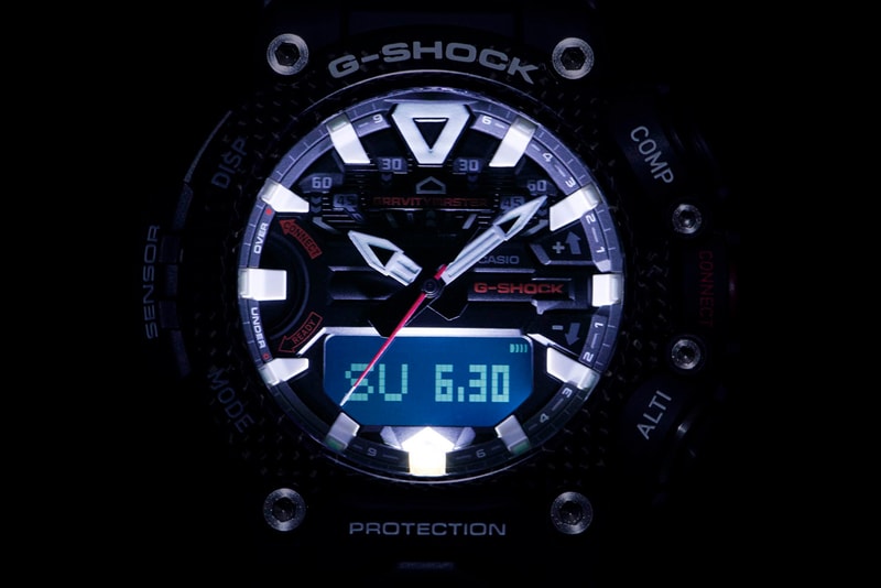 Casio G-SHOCK New GRB200 GRAVITYMASTER Watches collection series aviation professionals blue orange black carbon core ground