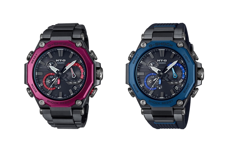 Casio G-Shock MT-G B2000BD-1A4 Watch Dual Core Carbon Timekeeping resin Metal Casio DW G-Shock waterproof watch digital technical Japan movement 