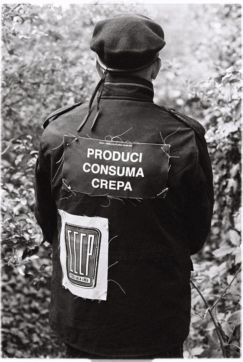CCCP Fedeli Alla Linea x Slam Jam Capsule Collection Lookbook Release Information Closer Look Italian Punk Band Joshua Gordon Long Format Audio Archive di Slam Jam