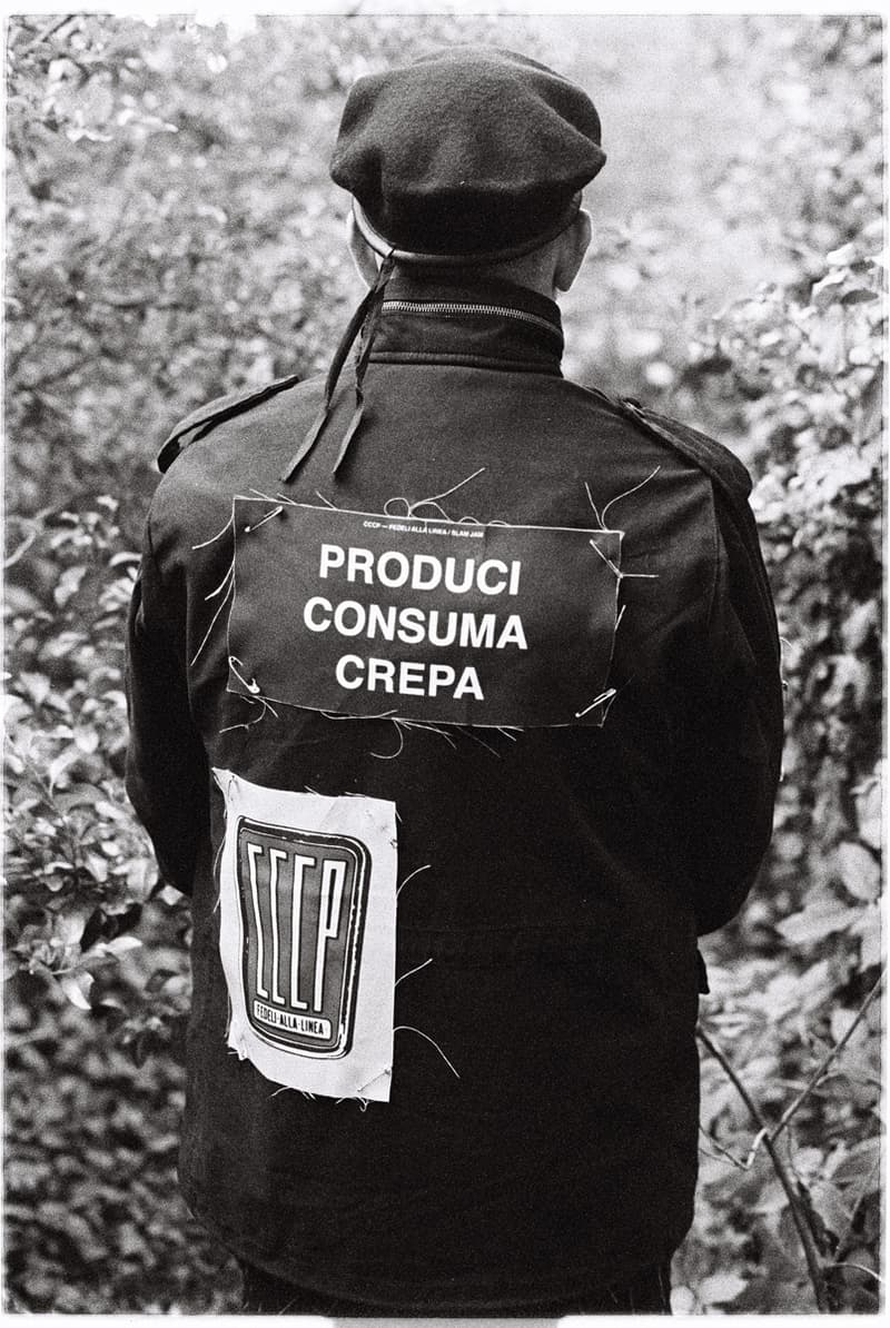 CCCP Fedeli Alla Linea x Slam Jam Capsule Collection Lookbook Release Information Closer Look Italian Punk Band Joshua Gordon Long Format Audio Archive di Slam Jam