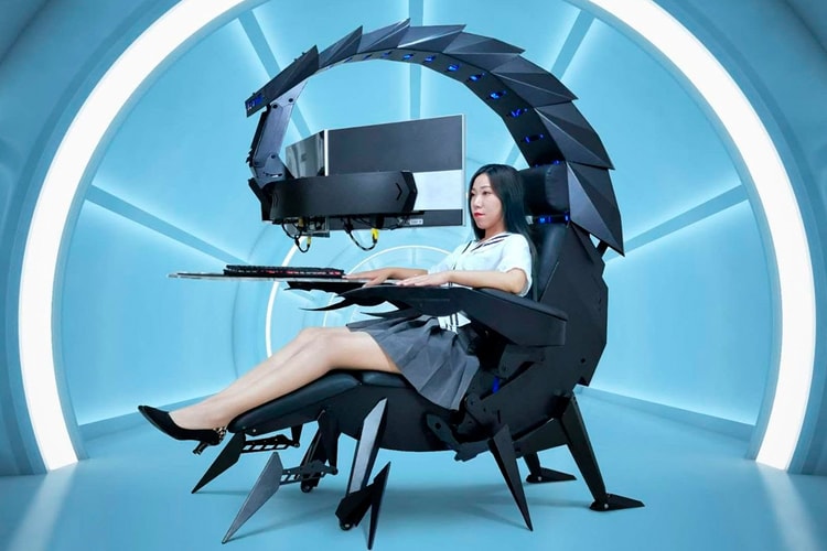 Cluvens' Zero-Gravity Esports Gaming Chair Is Essentially a Transforming Scorpion